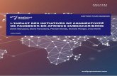 L'IMPACT DES INITIATIVES DE CONNECTIVITÉ DE FACEBOOK EN ... · Facebook pourraient dépasser les 50 milliards de dollars au cours des cinq prochaines années (2020-2024), en termes