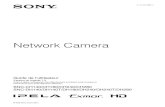 Network Camera - Daitem · Network Camera 4-174-237-25 (1)© 2009 Sony Corporation Guide de l’utilisateur Version du logiciel 1.3 Avant d’utiliser cet appareil, lisez attentivement