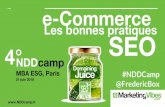 @FredericBox #NDDCampemarketingvibes.com/web/ecommerce/NDD-Camp2018_E-commerc… · 3. Rédiger des contenus / intentions 4. Ajouter du contenu sur les pages de vos catégories 5.