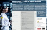 Board Day 2017 : Avenir de la place ﬁnancièremedias.fer-ge.ch/FER/avenir_place_financiere_2017.pdf · Seedstars World Patrick Schefer Directeur de la FAE Jérôme Vasamillet CAIA,