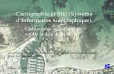 Cartographie et SIG (Système d’Information Géographique) · PDF file projet SIG » pour la consultation des données cartographiques, ... •Automatisation de certaines tâches.