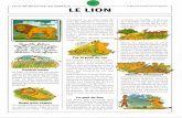 ,- LECTURE SELECTIVE LES ANIMAU LE LIOX ^N © Bayard Presse ...turretot-eco.spip.ac-rouen.fr/IMG/pdf/31_lion.pdf · le dos, les quatre pattes en l'air. La pari du lion Ce sont les