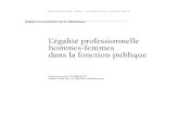 L’égalité professionnelle hommes-femmes dans la fonction ...psysnepap.free.fr/wp-content/uploads/2012/05/... · d’égalité professionnelle hommes-femmes 17 Un taux de féminisation