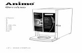 HS - Animo man… · 10 08/2009 (rev 6.1) But de l'utilisation Cet appareil est à utiliser exclusivement pour la préparation de boissons chaudes. Toute utilisation à d'autres fins
