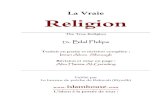 La vraie religion · Site internet en français : . Site partenaire : . . L’islam à la portée de tous ! 3 Au nom d’Allah, l’Infiniment Miséricordieux, le Très Miséricordieux.