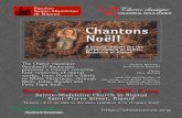 affiche noel 2019 - anglais - Diocèse Valleyfield · The Chœur classique Vaudreuil-Soulanges presents a concert covering four centuries of choral works, from Vivaldi’s Gloria