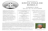 I AU KRIYA YOGA DE BABAJI - Welcome to Babaji's Kriya Yoga€¦ · Vivekananda est convaincu de l’effet libérateur, unifiant et transformateur du Kriya Yoga pour l’individu et