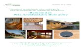 DP remise des Prix Architecture Bois€¦ · du bois dans la construction, en mettant l'accent sur des réalisations exemplaires, à la fois d'un point de vue architectural et environnemental.