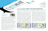 Le projet METROBORDER - espaces …...Revue de Presse Publié en janvier 2011, le rapport final du projet METROBORDER met en avant le potentiel et le développement des régions métropolitaines