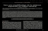 PSYCHIATRIE & VIOLENCEhumanum.formation.free.fr/wp-content/uploads/vers... · PSYCHIATRIE & VIOLENCE Forensic numéro spécial, mai 2005 21 PSYCHIATRIE & VIOLENCE qui réfère à