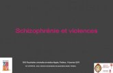 Schizophrénie et violencessenon-online.com/Documentation/telechargement... · de violence est plus important chez les femmes schizophrènes que chez les hommes ( Brennan et al. 2000,