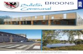 Bulletin BROONS 2016 - Mairie de Broons · d’élu(e)s est passé de 19 à 23, du fait de l’essor démographique. La combinaison de ces évolutions a eu pour effet d’élire 12