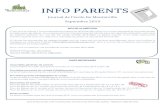 INFO PARENTS - demontarville.csp.qc.cademontarville.csp.qc.ca/files/2010/04/info-parents-septembre-2019.pdf · le mois précédent et les informations importantes pour le mois en