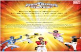 Power Rangers MegaForce, La Force des éléments est avec eux · 2016. 3. 23. · Power Rangers MegaForce, La Force des éléments est avec eux !!! Enfin, la nouvelle gamme des produits