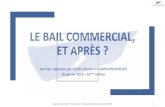 Le bail commercial, et aprأ¨s 2019. 1. 18.آ  Nature du contrat de bail commercial (2/4) Le ail ommeial
