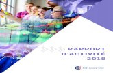 RAPPORT D’ACTIVITÉ 2018 · 2019. 3. 7. · les intérêts des entreprises, en soutenant par exemple les projets d’infras-tructures essentiels au développement économique (liaison