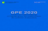 GPE 2020 - Global Partnership for Education...5 Plan stratégique 2016–2020 En 2015, le monde a réitéré son engagement à lutter contre la pauvreté et les inégalités avec le