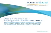 Aix-en-Provence : Encagnane-Beauvalle 2018 · 2019. 2. 25. · Aix-en-Provence : Encagnane-Beauvalle 2018 – Atmo Sud 05/12/2018 Page 3/32 REMERCIEMENTS AtmoSud remercie MM. Berardi