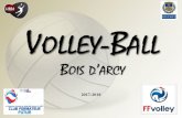 Dossier de Sponsoring - Volley-Ball Bois d'Arcy · historique du volley ball le volley-ball est un sport collectif mettant en jeu deux Équipes de six joueurs sÉparÉes par un filet,