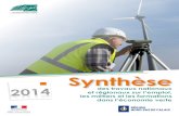 Synthèse - C2RP · 4 C2RP Synthèse des travaux nationaux et régionaux sur l’emploi, les métiers et les formations dans l’économie verte Point méthodologique Différents