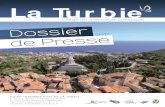 La Turbie · La Turbie - Dossier de Presse Contact : Anthony DROUGET / +33 (0) 4 93 41 21 15 ou info@ville-la-turbie.fr La Turbie Provence - Alpes - Côte d’Azur Méditerranée