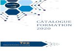 CATALOGUE FORMATION 2020...Améliorer les connaissances relatives aux exigences des normes ISO. Pilote et patiipe à la mise en plae d’un système de management . Assue un fon tionnement