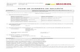 FICHE DE DONNEES DE SECURITE - Migrol · Nom du produit: Date de révision: Remplace: Page 1 de 32 HUILE DE CHAUFFACE (COLORÉE) 01.06.2014 V3 19.11.2011 V2 FICHE DE DONNEES DE SECURITE