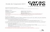 Guide de lexposant-1 - Carac'Terrecaracterre.ca/wp-content/uploads/2016/12/Guide-de-lexposant-1.pdf · Guide de l’exposant 2017 Parc de l’Université du Québec Boulevard Charest,