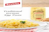 Traditional German Egg Pasta - ALB-GOLD · Bechtle is made with only the best quality durum wheat semolina and fresh eggs. Transparency to the customer is a big part of our philosophy.