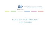 PLAN DE PARTENARIAT 2017-2018 - BOMA Québec · 2017. 3. 3. · Livret de billets événements Logo sur le livret de billets (en 2018 seulement pour les plans Social et Formation)
