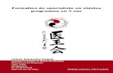 Formation de spécialiste en shiatsu programme en 3 ans€¦ · o présentation et historique du shiatsu et du do -in o notion du ki, du yin/yang o des 5 éléments et leur potentiel