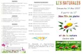 Programme Les Naturales 2017 A - Dange Saint …...TROUSSEL Tony – Présentation du Shiatsu – Produits régionaux/bio ASSOCIATION ST-ROMAIN-DE-France – confitures – Bulbes