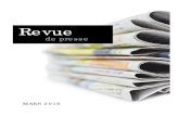Revue de presse - Cégep de Trois-Rivières · Radio-Canada, le 18 mars 2016 suite... Radio-Canada, le 18 mars ... L’Hebdo du St-Maurice, le 27 mars 2016. Le Nouvelliste, 31 mars