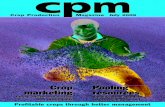 Pooling marketing resources - cpm magazine · 2016. 12. 5. · Pointers to maximise OSR returns ... nothing more. The point I’m trying to make is that if, in future, I was required