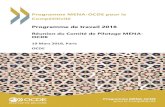 Réunion du Comité de Pilotage MENA- OCDE · Programme MENA-OCDE pour la Compétitivité Programme de travail 2018 Réunion du Comité de Pilotage MENA-OCDE 19 Mars 2018, Paris OCDE