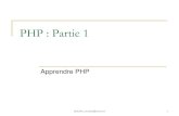 PHP : Partie 1 - UCD · abdellah_madani@yahoo.fr 4 Tour d’horizon Introduction Historique et caractéristiques Pages statiques # pages dynamiques Intérêt du traitement côté