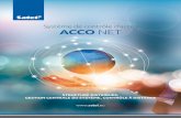Système de contrôle d’accès ACCO NETsatel-france.fr/wp-content/uploads/2019/03/ACCO-NET.pdf · Système de contrôle d’accès STRUCTURE DISTRIBUÉE, GESTION CENTRALE DU SYSTÈME,