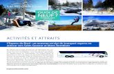L’Express du Nord : un nouveau service de transport express en … · 2019. 10. 3. · que les partenaires de ce projet de développement : Tourisme Montréal, Tourisme Laurentides,