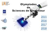 Présentation PowerPointsti.ac-creteil.fr/IMG/pdf/6-presentation_olympiades_ddfpt.pdf · teaching sciences for innovation Olympiade de Sciences de n 'nieur . 2015 . 2015 A VOUS LA