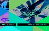 RAPPORT RSE 2016-2017 - Menway · Le Groupe manifeste ainsi sa volonté, avec les entreprises co-signataires, de s’engager moralement à respecter les normes et valeurs fondamentales
