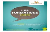 LES FORMATIONS - Accueil · FORMATIONS 2020 Retrouvez les dates et l’actualité des formations sur ... cadre et techniques d’intervention (MS23) 2 jours ... LA NORME AFNOR DE