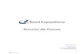 Dossier de Presse - Reed Expositions France · Dans le cadre de la COP 21, l’UMIH (Union des Métiers et des Industries de l'Hôtellerie) publie un guide pratique pour lutter contre