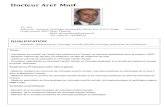 Docteur Aref M nif - Médecine esthétique · 3/27/2018  · - Membre de la société française de chirurgie maxillo faciale. - Membre de la société tunisienne de chirurgie - Membre