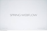 SPRING WEBFLOW - IGM · SPRING WEBFLOW 8 Cours JEE - Master 2 Université de Marne-la-Vallée Spring WebFlow est une extension du pattern MVC permettant de déﬁnir la navigation