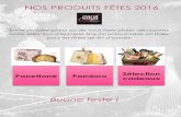 Buone feste - Italian Cucina · Buone feste ! NOS PRODUITS FÊTES 2016 . Sélection MUZZI Panettone Poire chocolat 1Kg – 29 € ...
