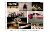 BÉATRICE LECOMTE-ROUSSEAU · 2016 Assistance à la Direction Artistique, Sèche, mon chum une réalisation Jocelyn Martel-Thibault – court-métrage 2014Cats d’Andrew Lloyd Webber,
