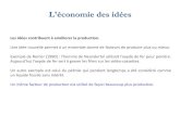 L'économie des idées - Université de Limoges · taux de croissance dépend de la qualité des chercheurs …d'où l'intérêt d'évaluer la recherche. 3- Le taux de croissance