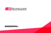 CHARTE GRAPHIQUE Montpellier Management · LOGO ORIGINAL Aucun élément du logo ne peut être écarté. Le logo se présente sous sa forme originale Taille minimum Print : 30x10mm