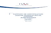 RAPPORT DE CERTIFICATION CENTRE HOSPITALIER DE CAHORS … · mars 2016 rapport de certification. sommaire introduction 2 1. les objectifs de la certification 2 ... bilan des contrÔles