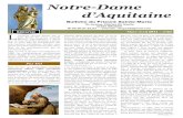 Notre-Dame d’Aquitaine - Catholiques de Tradition - Mgr ... · NOTRE-DAME D’AQUITAINE — MARS-AVRIL 2011 Page 1 Bulletin du Prieuré Sainte-Marie 19, avenue Charles De Gaulle